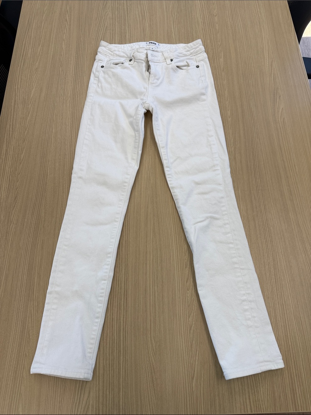 Paige Denim White Women’s Slim Jeans